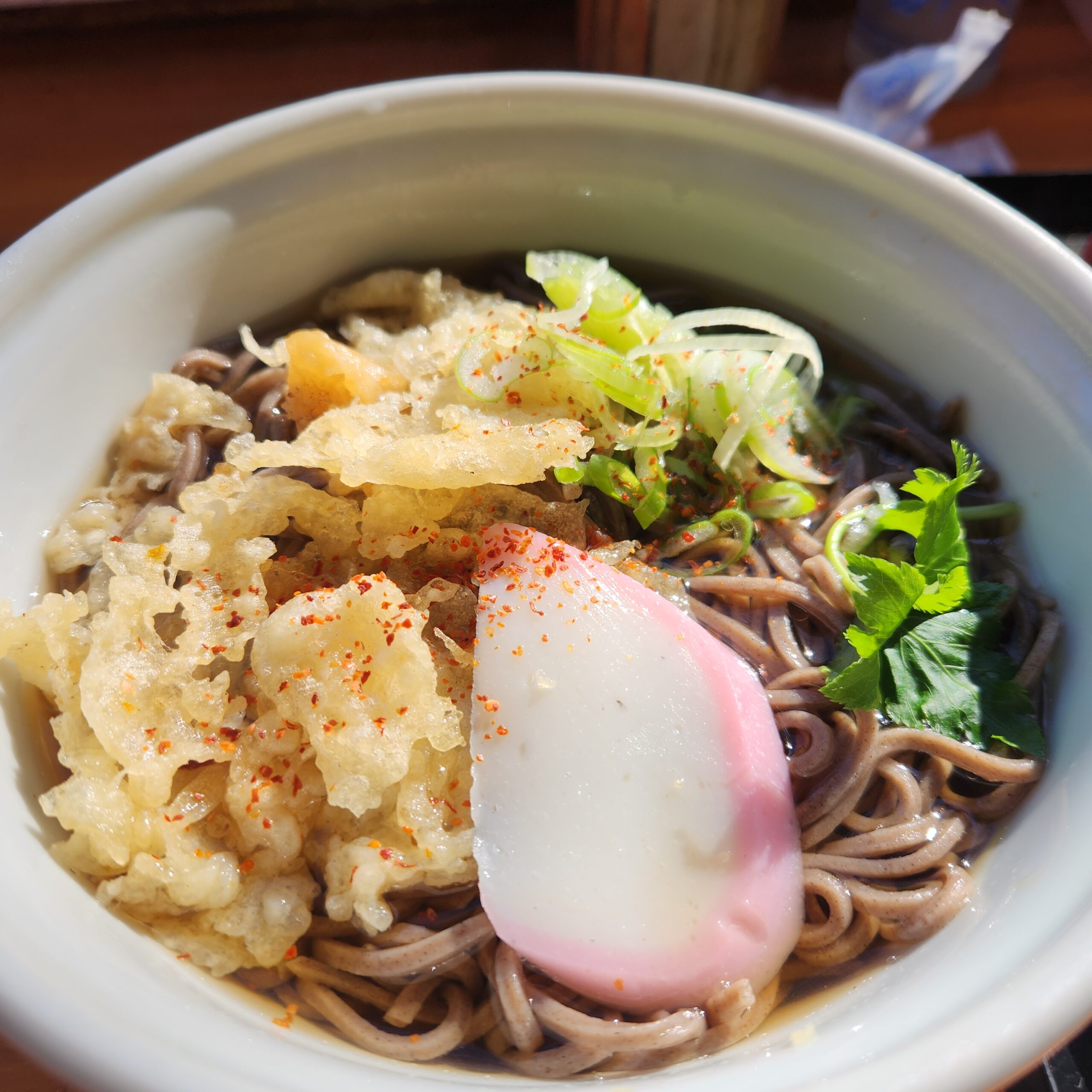天ぷらそば