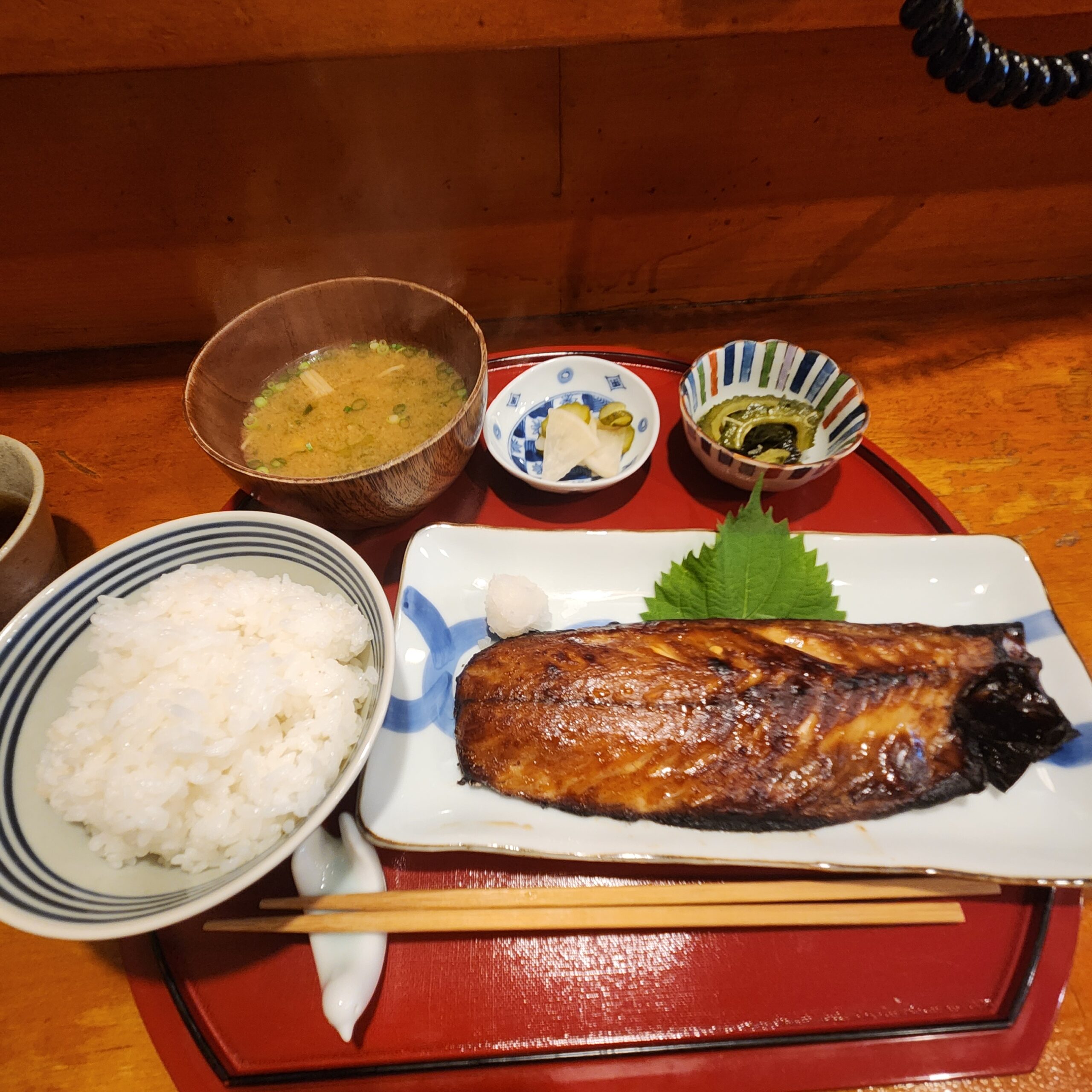 朝ごはん定食全体